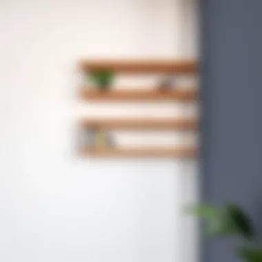 Expert Installation of Corner Shelves Installation technique of floating corner shelves