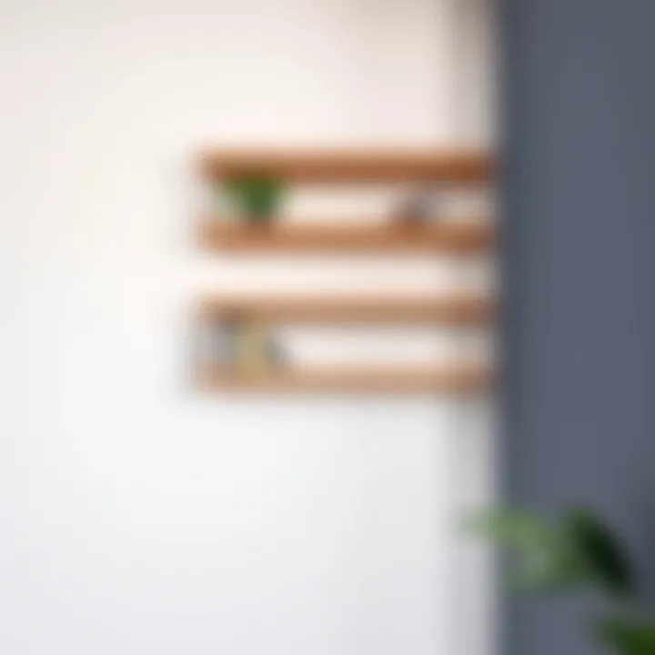 Expert Installation of Corner Shelves Installation technique of floating corner shelves