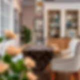 Elegance in Dining: The 60-Inch Table Runner Elegant dining table adorned with a stylish table runner