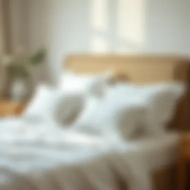 Cotton Comfort: Elevate Your Sleep Space Luxurious cotton sheets in a serene bedroom setting
