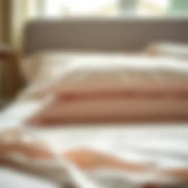 Care Essentials: Maintain Your Sheet Set Quality Organized maintenance tips for bed linens on a stylish background