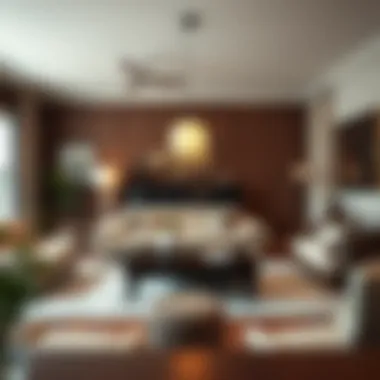 Contemporary living room featuring a blend of traditional and modern furniture styles.