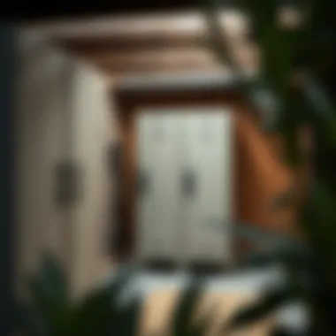 Durable materials used in outdoor storage cabinets.