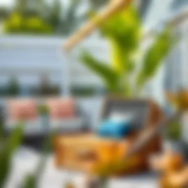 Stylish Storage Enhancing Outdoor Aesthetics Stylish outdoor storage box complementing patio furniture