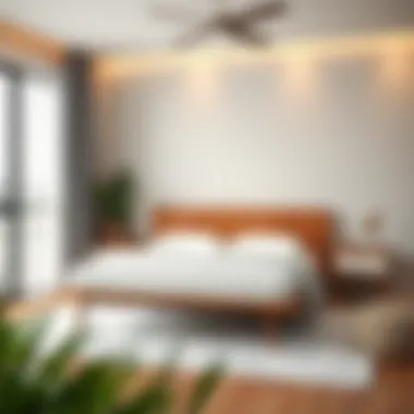 Versatile 16 inch bed frame fitting various mattress types