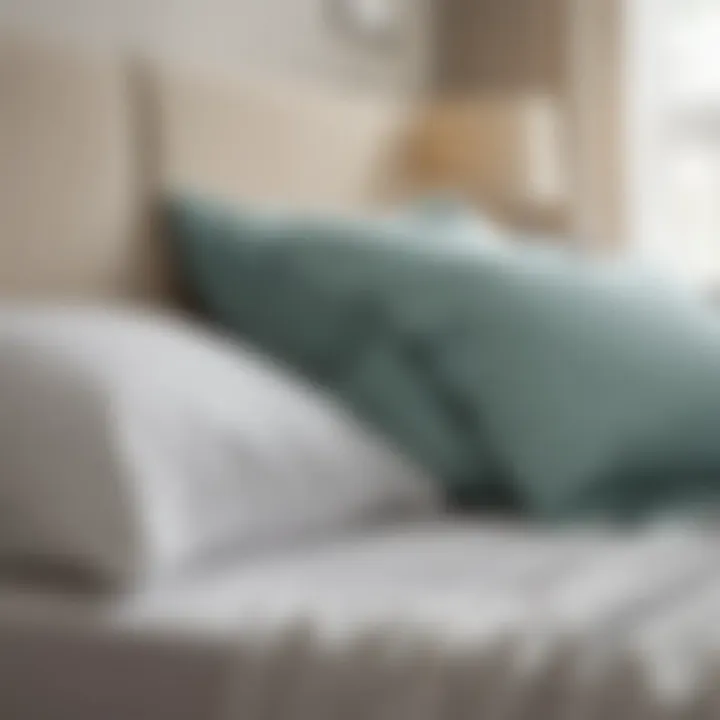 An organized selection of king size cotton sheets in various colors