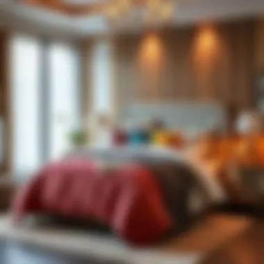 Diverse Bedding Styles Diverse styles of 5 piece bedding sets displayed in a chic bedroom