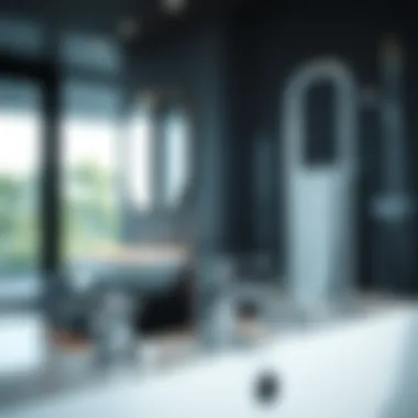 Modern faucet designs contributing to bathroom aesthetics