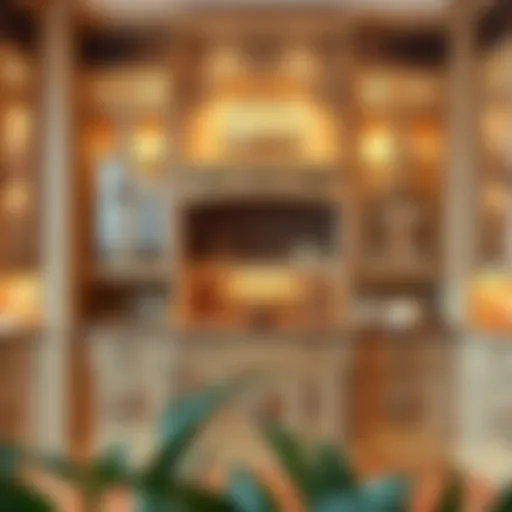 Elegant custom cabinet design showcasing intricate details and finishes.