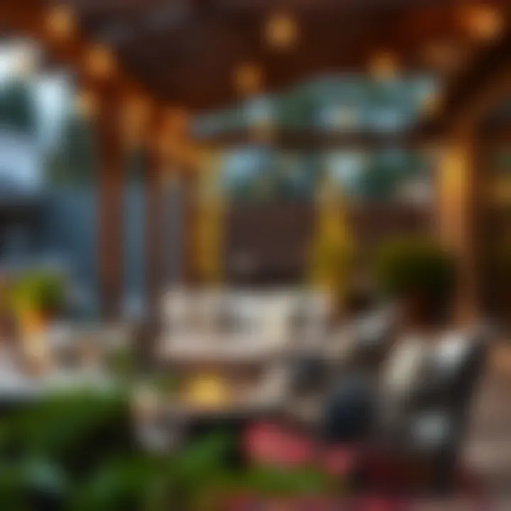 Durable materials for patio furniture suited for Lone Tree weather