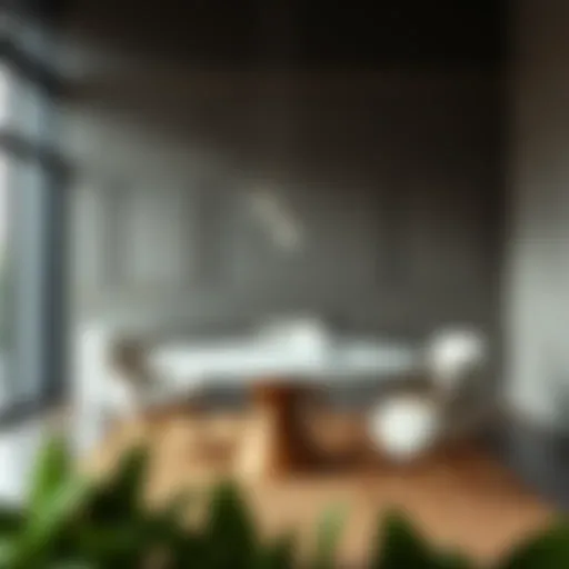 Elegant Round Table Design Elegant round table with stylish chairs in a modern dining setting