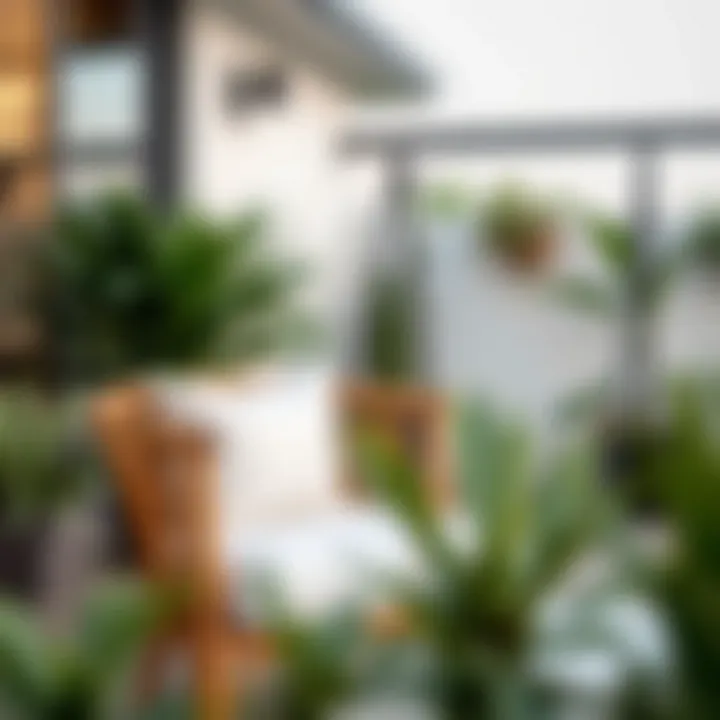 Elegant outdoor chair with stylish cushion design