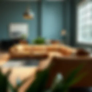 Elegant color options for genuine leather sectionals on display