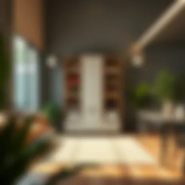 Innovative vertical storage unit optimizing limited space