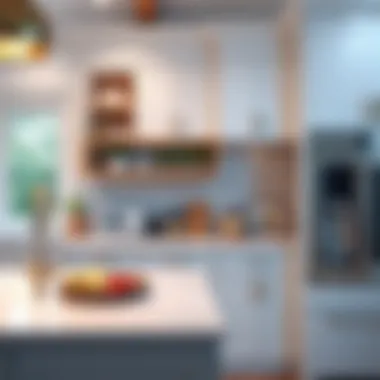 Stylish storage solutions in kitchen cabinets for optimal organization