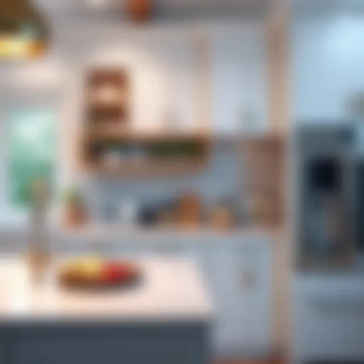 Stylish storage solutions in kitchen cabinets for optimal organization