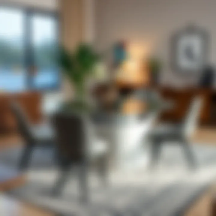 Versatile Dining Table Set Versatile dining table set suitable for various styles