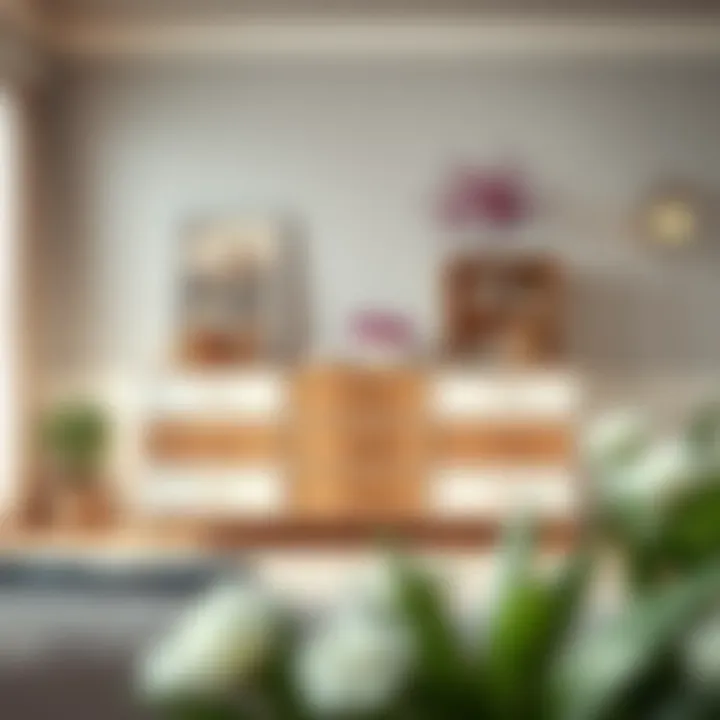 Versatility in Home Decor with a Dresser White and wood dresser harmonizing with various decor styles