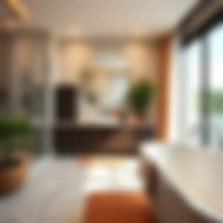 Professional installation of a luxurious bathroom vanity