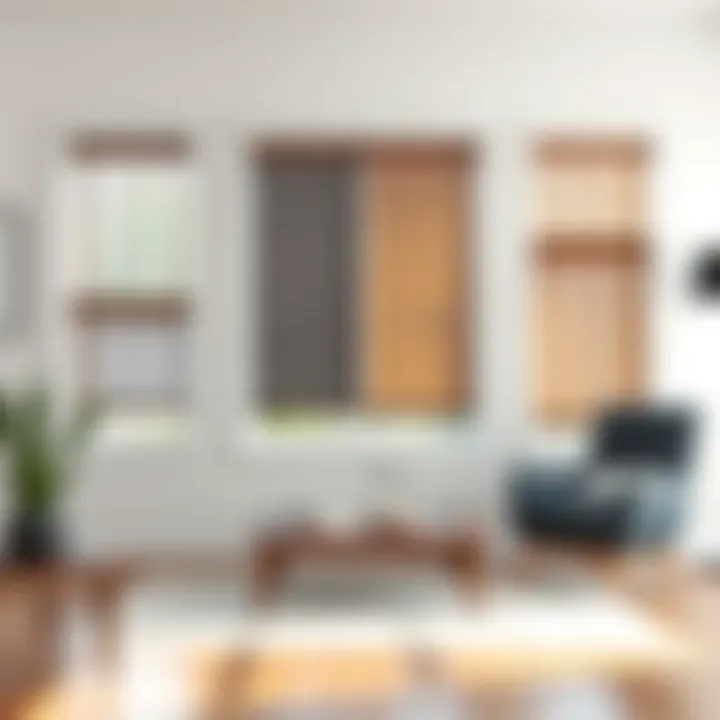 Comparison of Window Treatments Comparison chart of blackout wooden blinds and alternative window treatments