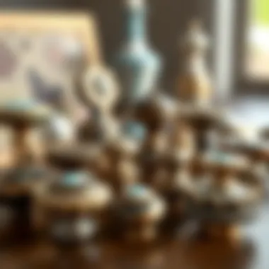 Diverse Bohemian Knobs Elegant collection of bohemian style knobs