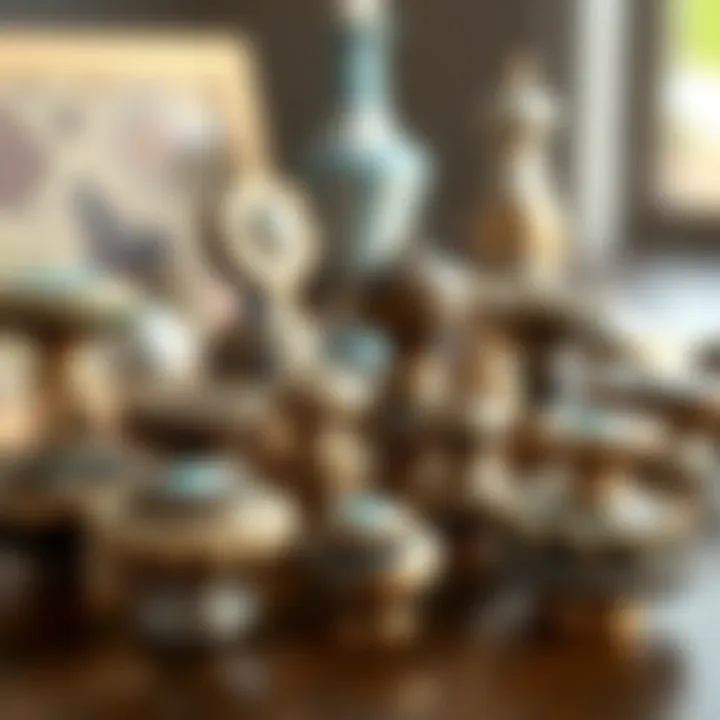 Diverse Bohemian Knobs Elegant collection of bohemian style knobs