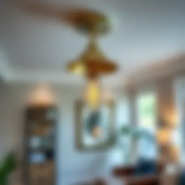 Installation Insights: Enhancing Your Space with Pull Cord Lights Installation of a pull cord ceiling light fixture in a contemporary home