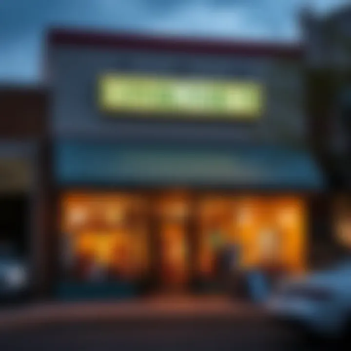 Charming Consignment Storefront in Charlotte Exterior of a charming furniture consignment shop in Charlotte