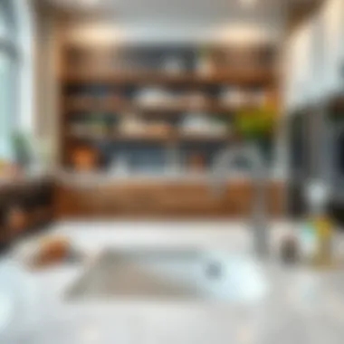 Essential Maintenance Tips for Custom Quartz Sinks Maintenance tips for quartz sinks displayed with cleaning tools and products