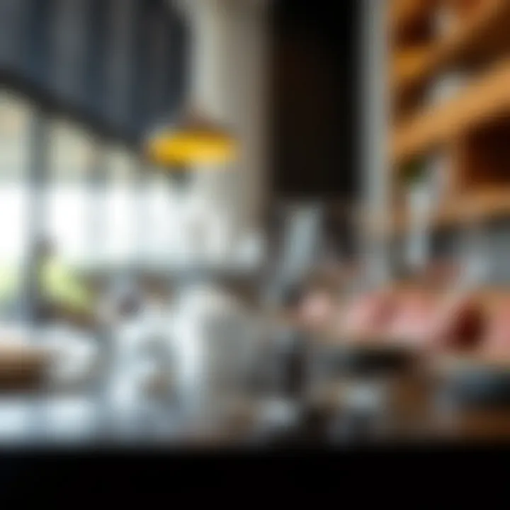 Stylish 4oz glasses arranged for a contemporary dining experience