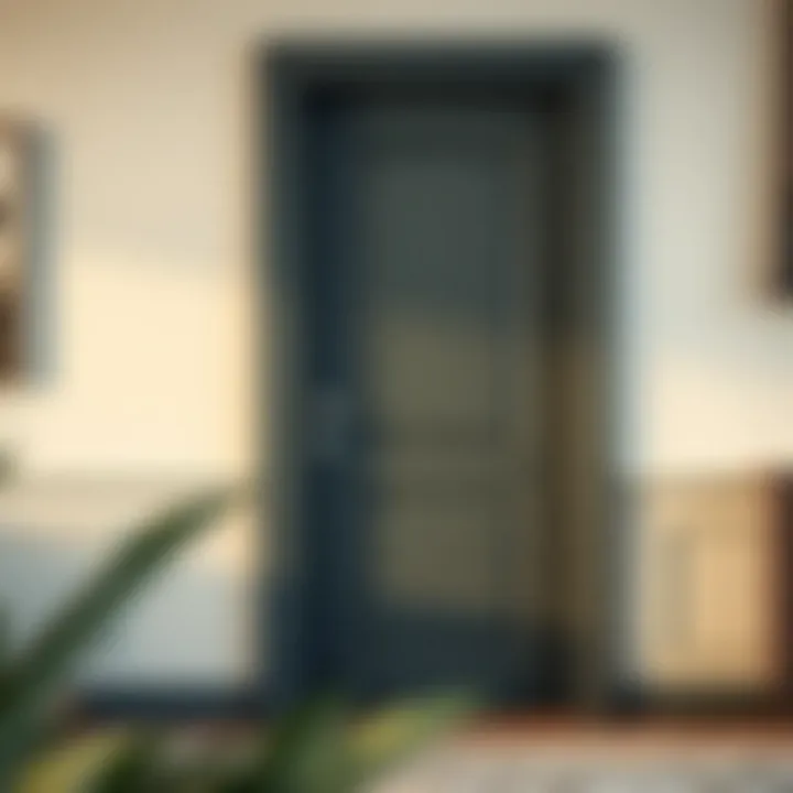 Trendy Hardware Enhancing Interior Doors Stylish 28 inch door with trendy hardware options.