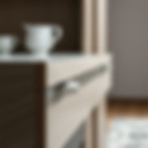 Elegant 89mm drawer pull showcasing modern design