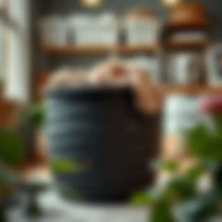 Versatile Storage for Various Household Needs Organized extra large plastic laundry basket used for home organization beyond laundry.