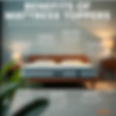 Benefits of Mattress Toppers Infographic An infographic highlighting benefits of mattress toppers