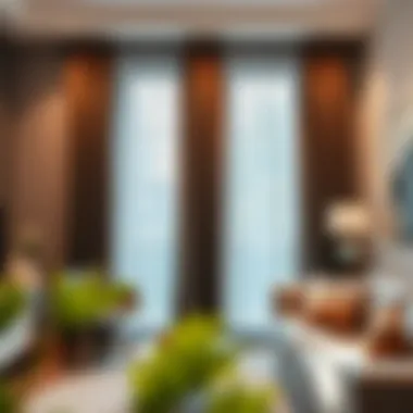 Measuring for extra wide living room curtains