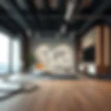 Innovative floor wire management solution