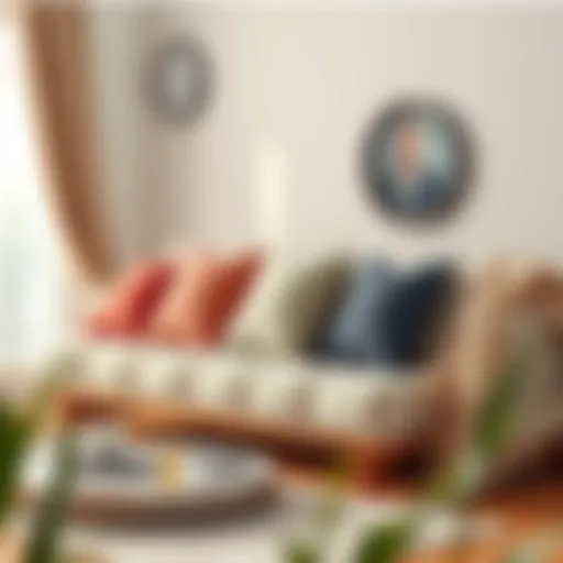 Different styles of full size futon cushions showcasing versatility