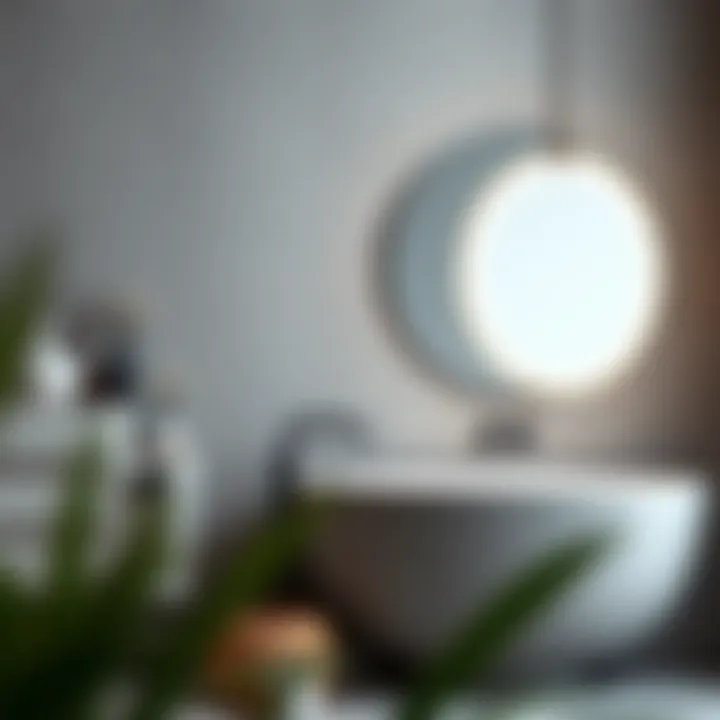 Maintenance Essentials for Grey Oval Mirrors Maintenance tips illustrated with a grey oval mirror setup