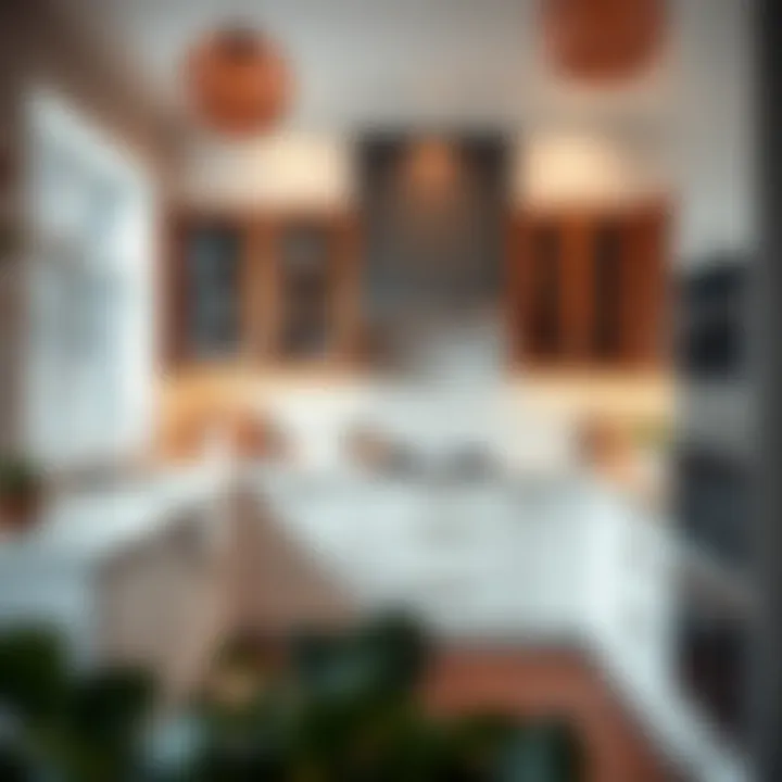 Stylish kitchen featuring half price cabinets that enhance the overall aesthetic.