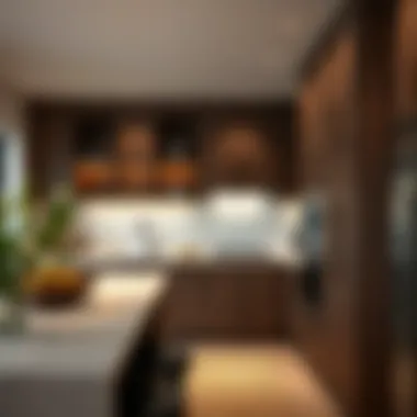 Innovative design options for kitchen cabinet covers enhancing aesthetic appeal.