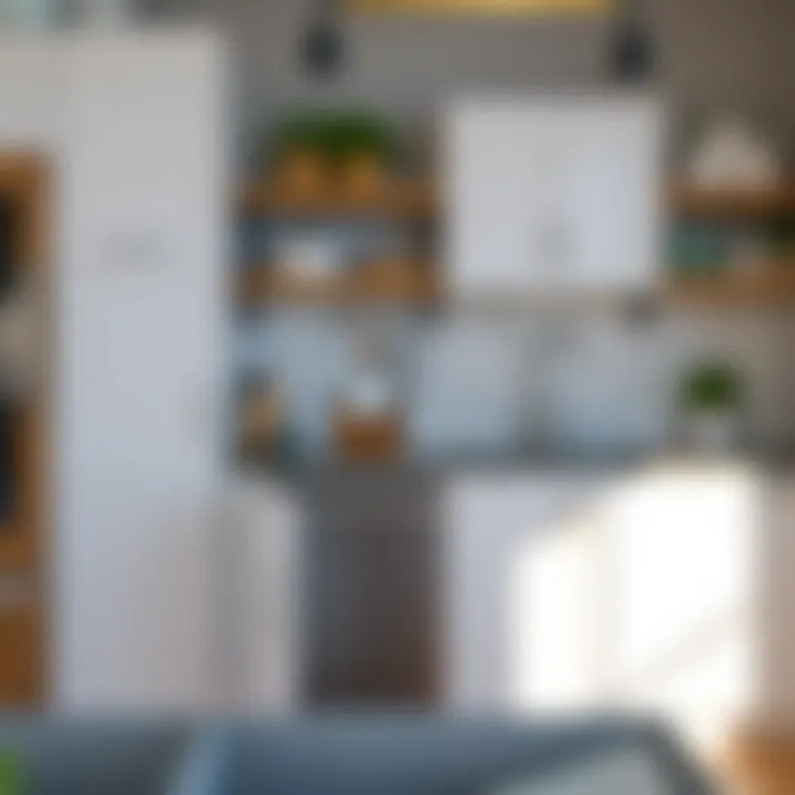 Variety of materials for kitchen sink cabinets