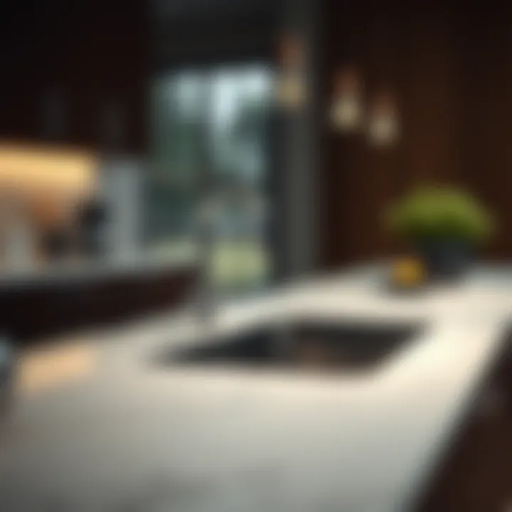 Contemporary undermount kitchen sink