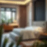 Modern Aesthetic of Low Profile Trundle Bed Elegant low profile trundle bed in a modern bedroom setting