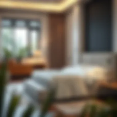 Modern Aesthetic of Low Profile Trundle Bed Elegant low profile trundle bed in a modern bedroom setting