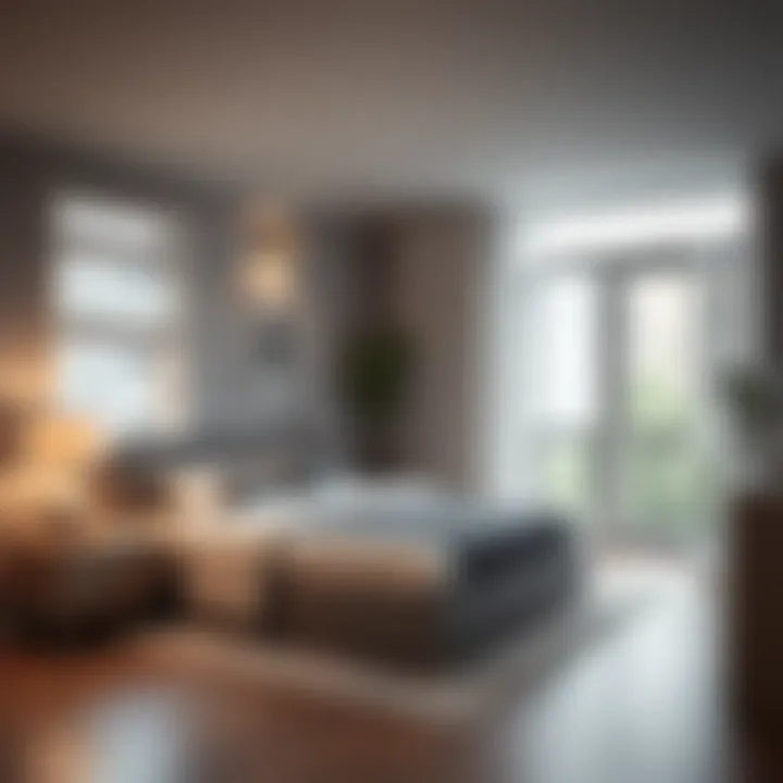 Maximizing Space: Versatile Trundle Bed in Living Areas Versatile low profile trundle bed in a compact living area