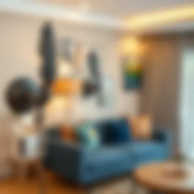 Metal Hooks Used for Decorative Purposes in a Room Metal hooks used for decorative purposes in a room