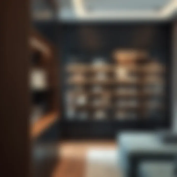 Effective Organization in Narrow Show Cabinet Organizational strategies for a narrow show cabinet