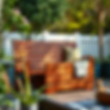 Practical wooden storage bench showcasing organization features