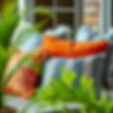 Materials for Outdoor Comfort Diverse materials of patio pillows showcasing durability and comfort