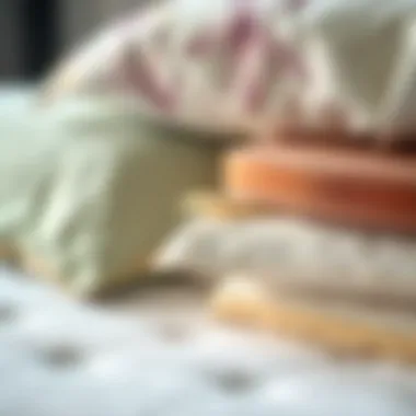 Materials Behind Pillow Top Pads Close-up of materials used in pillow top pads